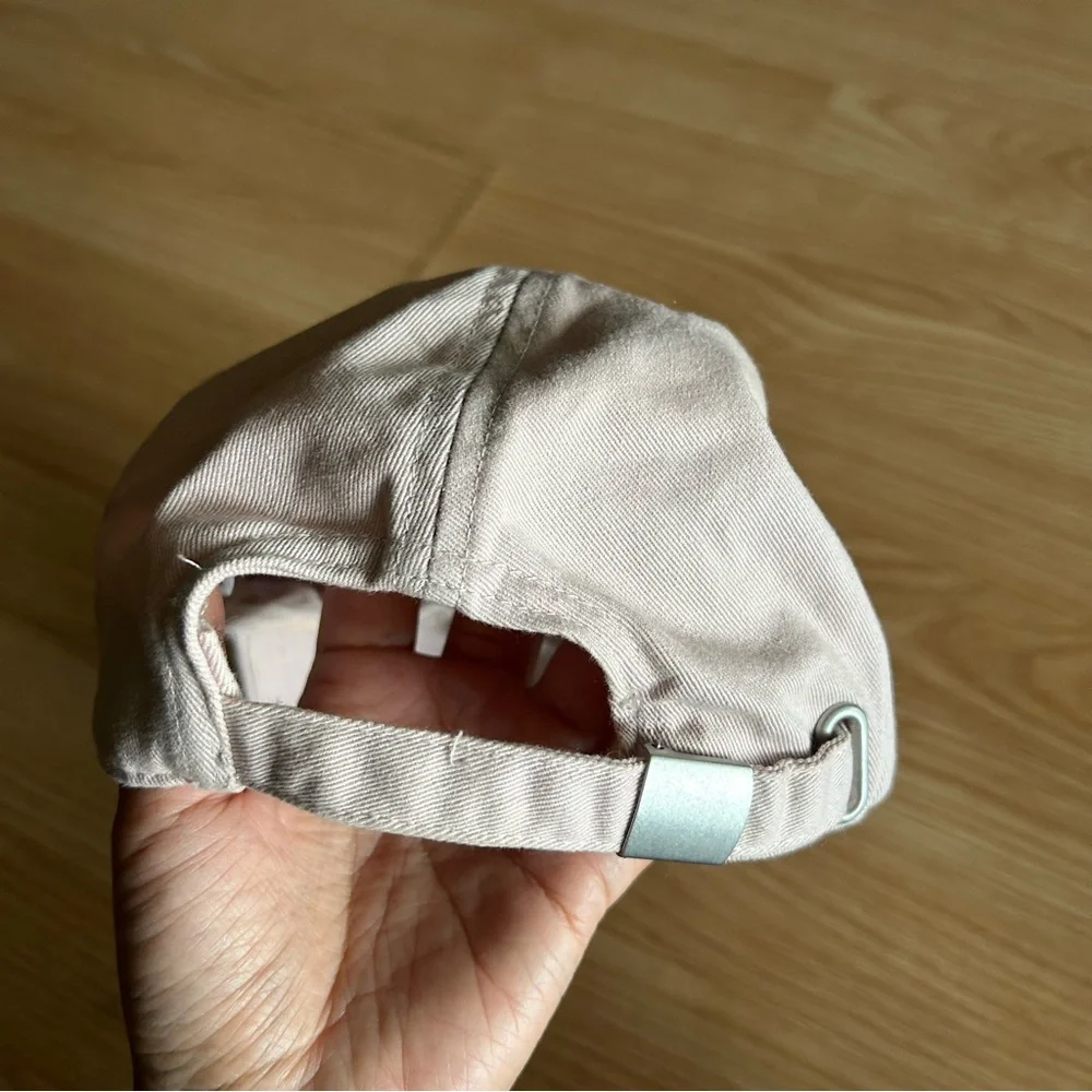 Gap Twill Logo Pale Pink Khaki Cat Youth OS